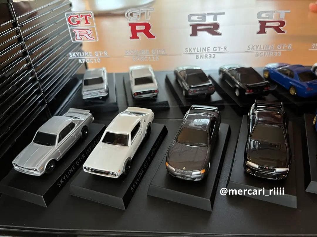 GTR  スカイライン 歴代名車コレクション 専用ディスプレイケース付き