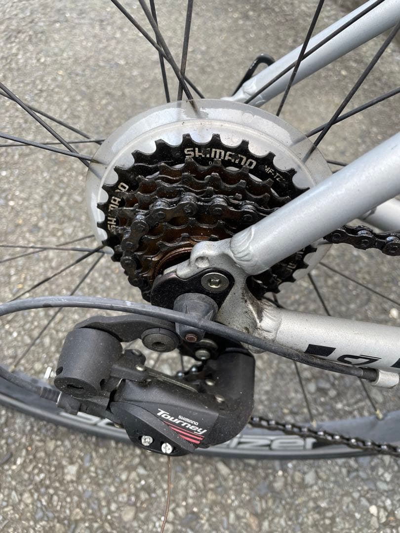 SCHNEIDER ロードバイク シルバー