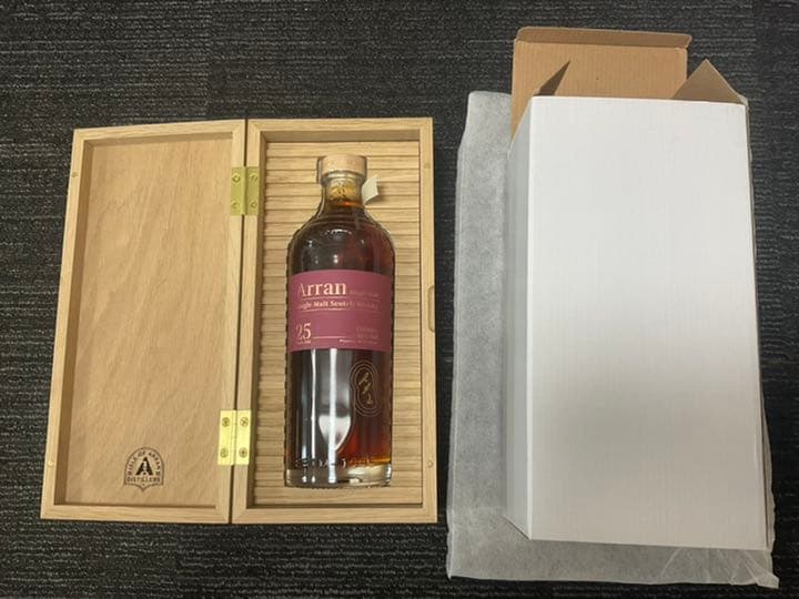 【新品/未開栓】Arran 25年　アランモルト　世界限定3000本