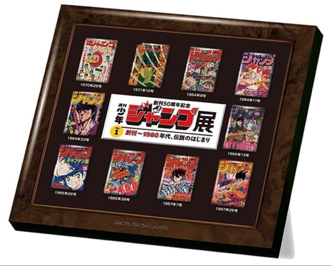 週刊少年ジャンプ 創刊50周年記念 特製ピンズセット