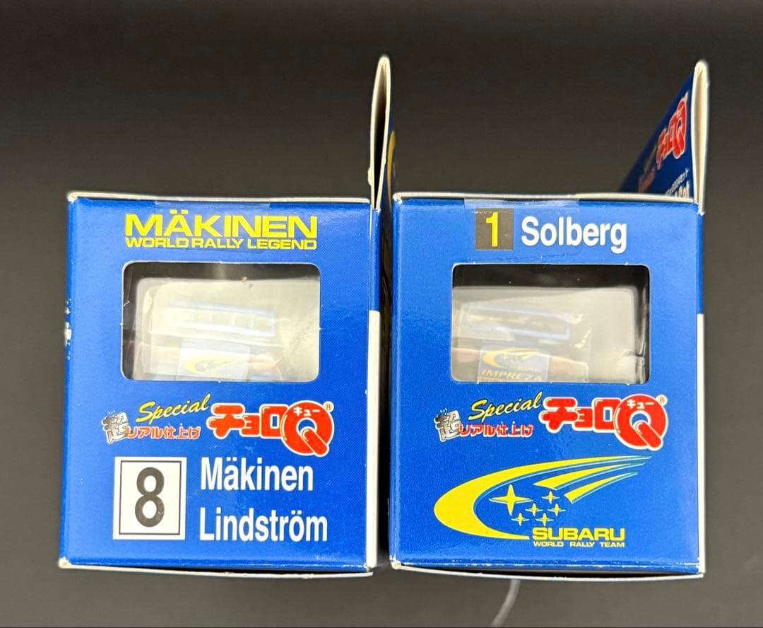 チョロQ スバルワールドラリーカー、スバルインプレッサWRCar 2004セット