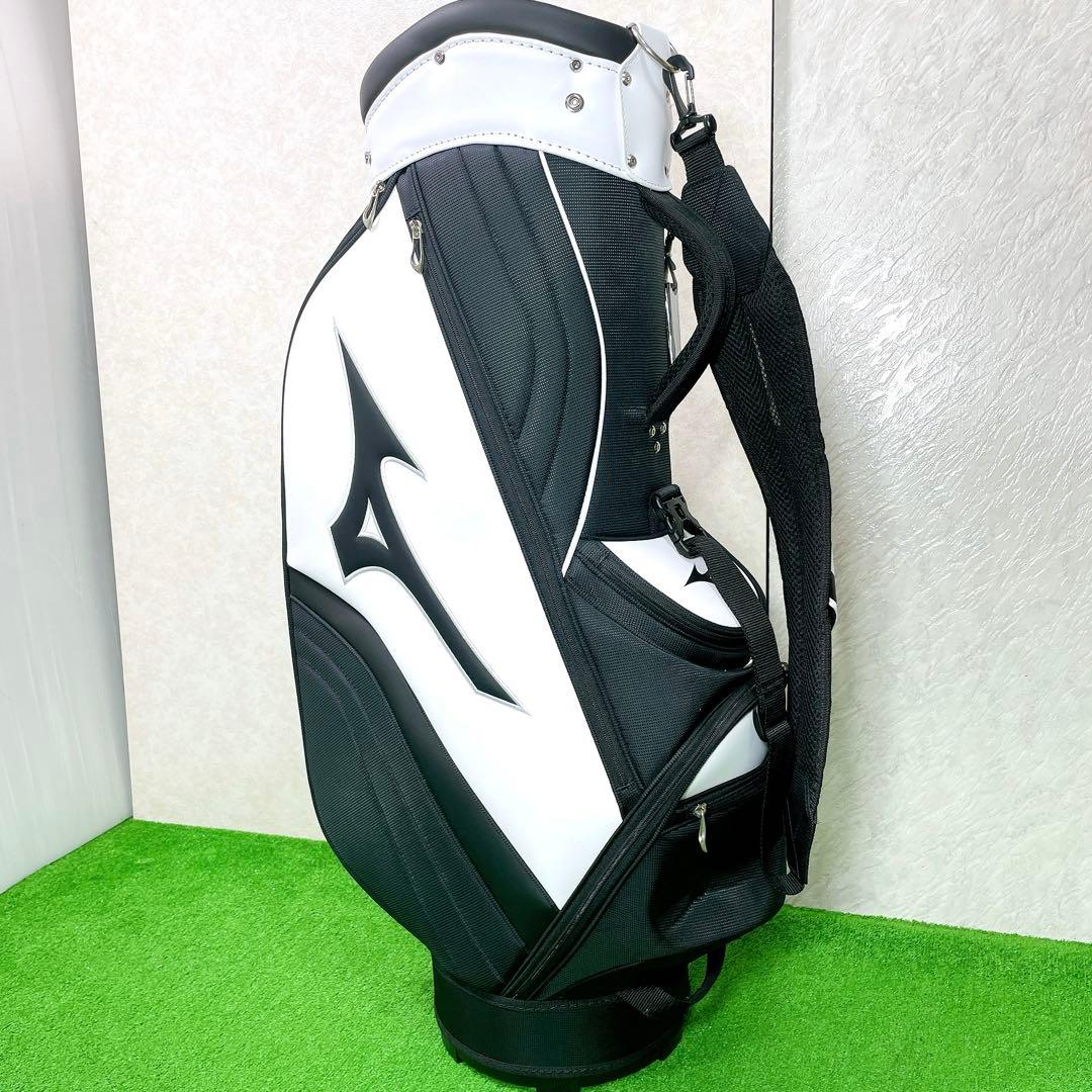 極美品！ 軽量！ミズノ　キャディバッグ 5LJC210100