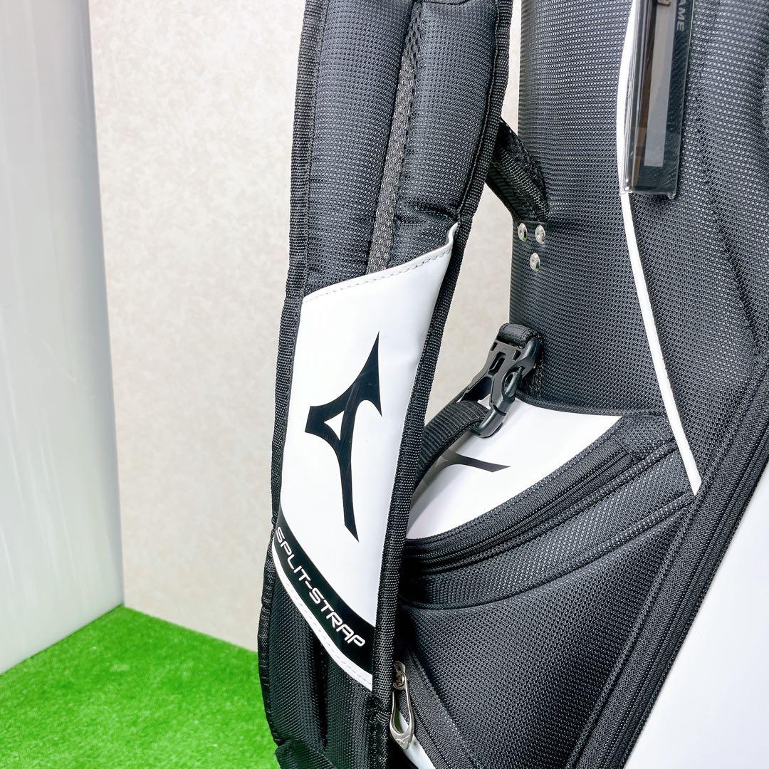 極美品！ 軽量！ミズノ　キャディバッグ 5LJC210100