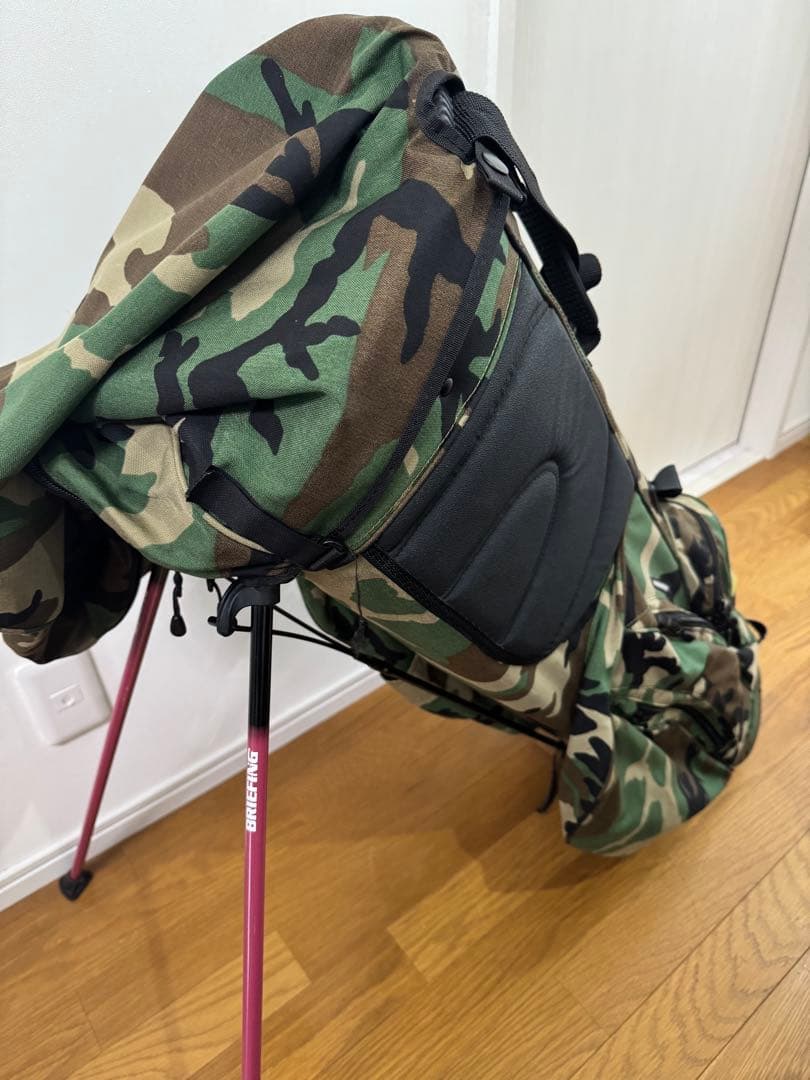 BRIEFING×SUNMOUNTAIN×BEAMSGOLF キャディーバッグ