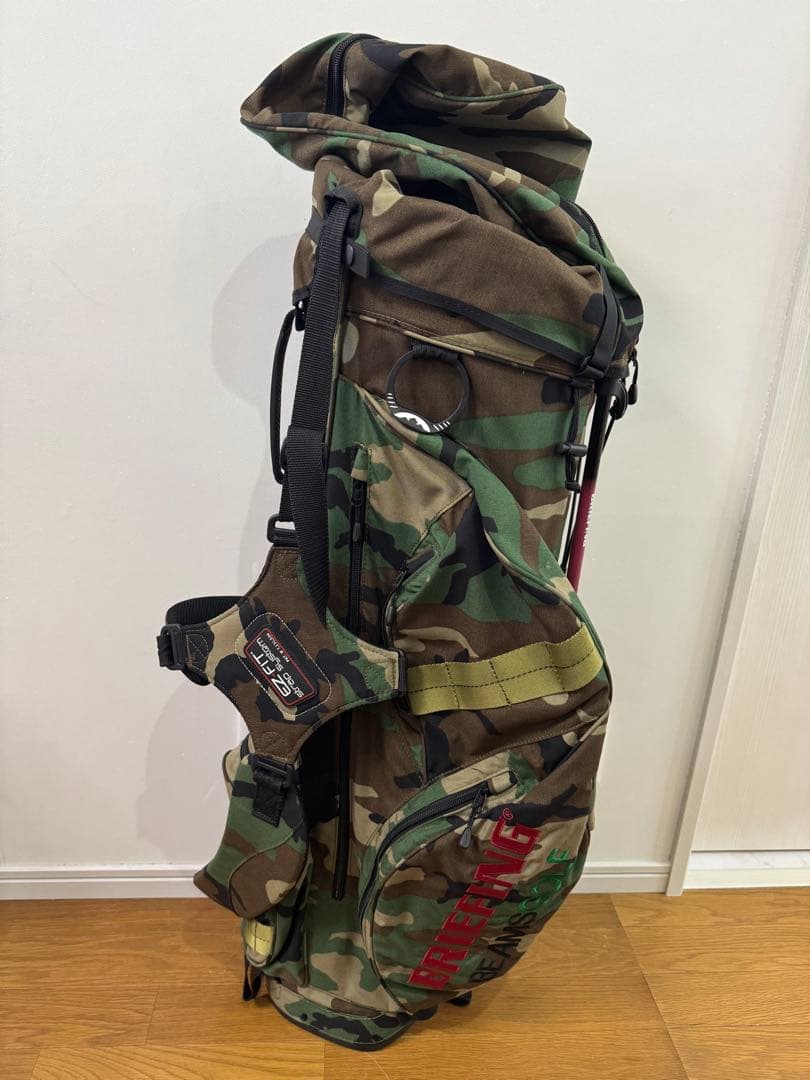 BRIEFING×SUNMOUNTAIN×BEAMSGOLF キャディーバッグ