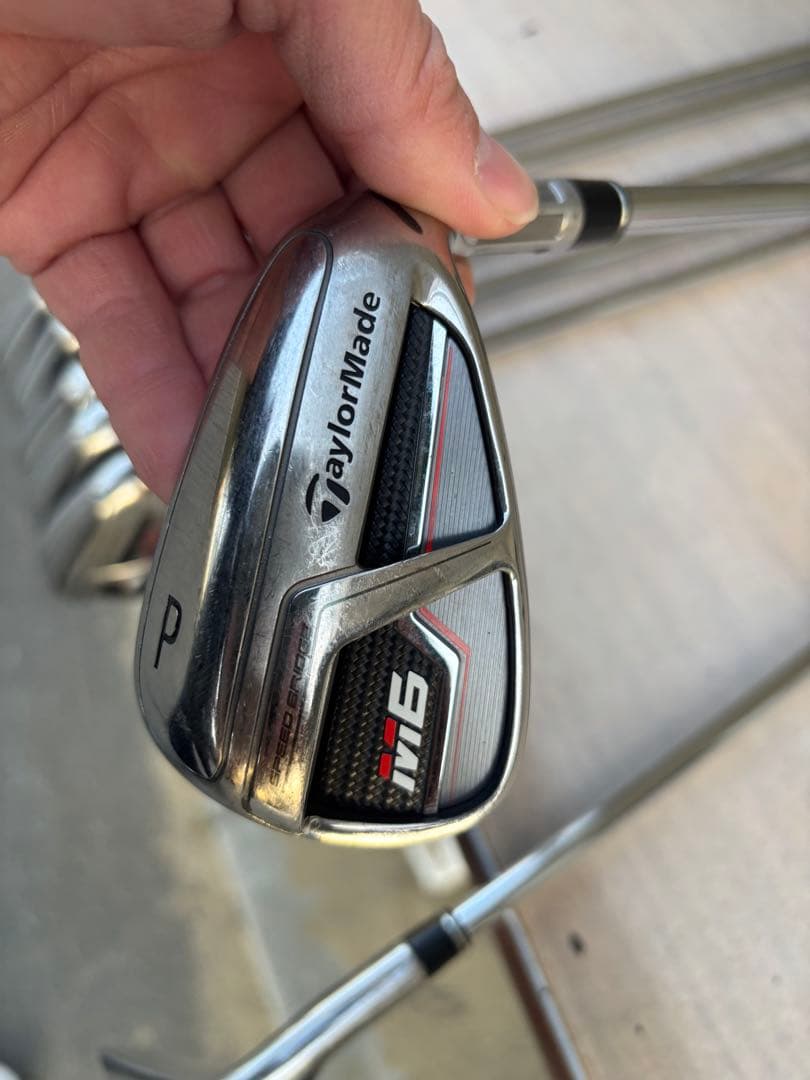 TaylorMade M6アイアンセット5〜P, AW7本セット