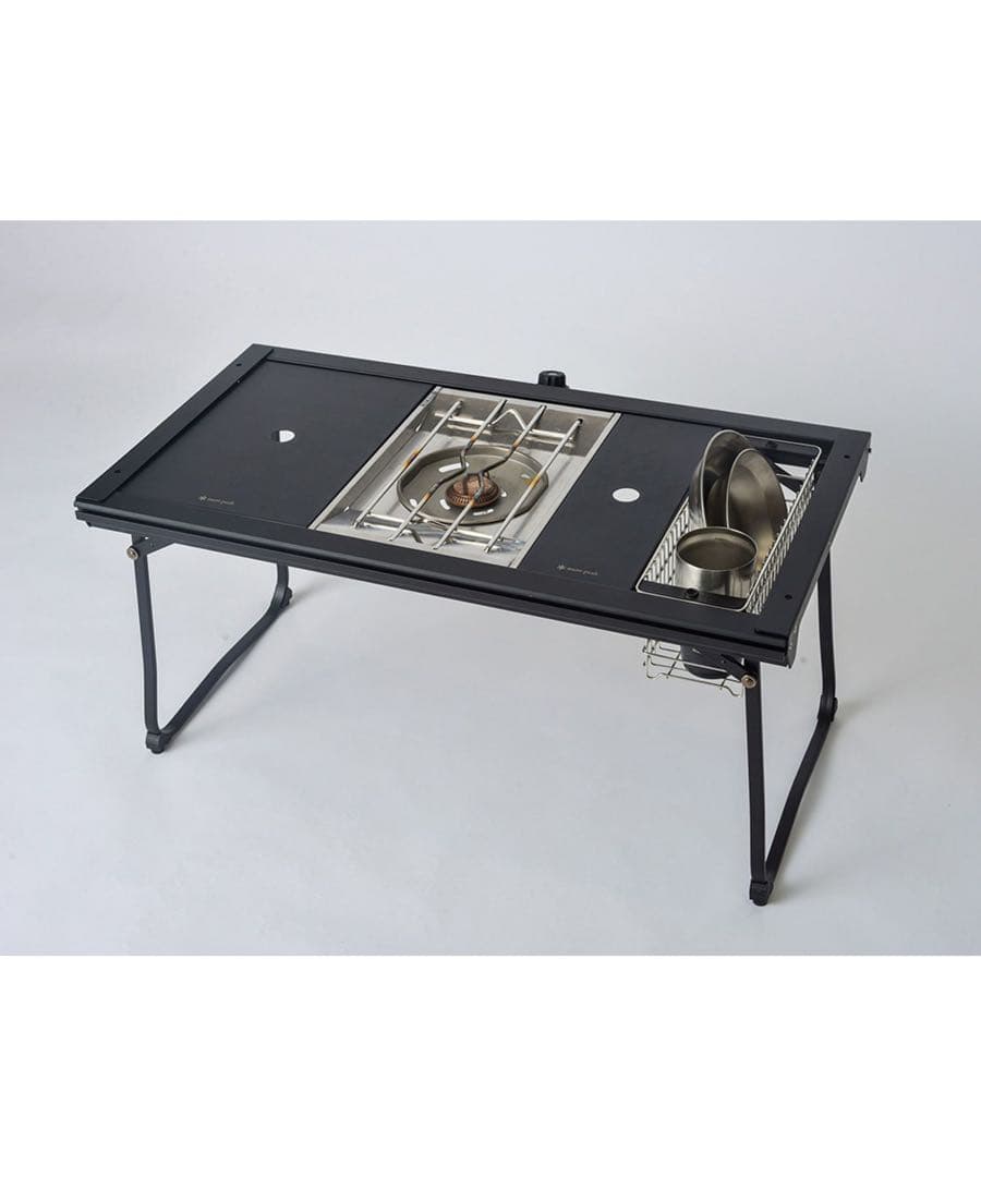 ステンレストレーハーフユニット ブラック FES-086-BK 雪峰祭