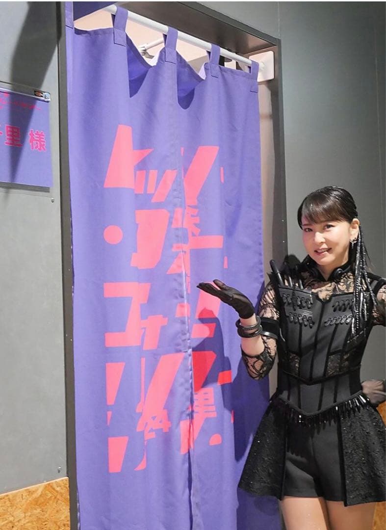 森高千里　「レッツ・ゴォーゴォー！ツアー」楽屋のれん　会員限定　新品未開封