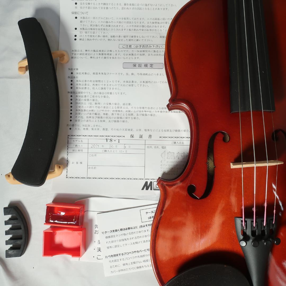 ほぼ未使用 Carlo giordano 2016 VS-1 4/4 バイオリン