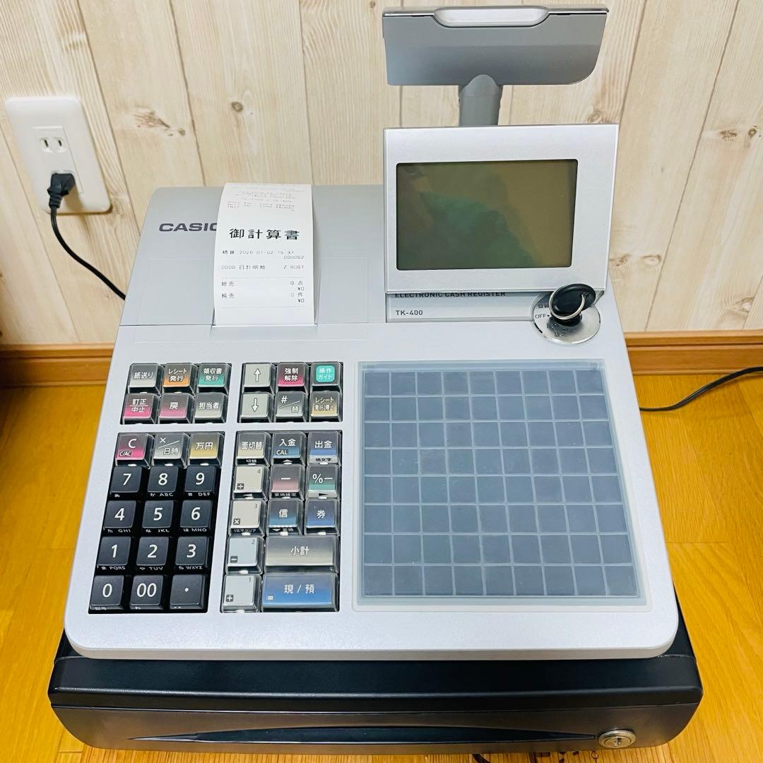 CASIO TK-400 電子レジスター
