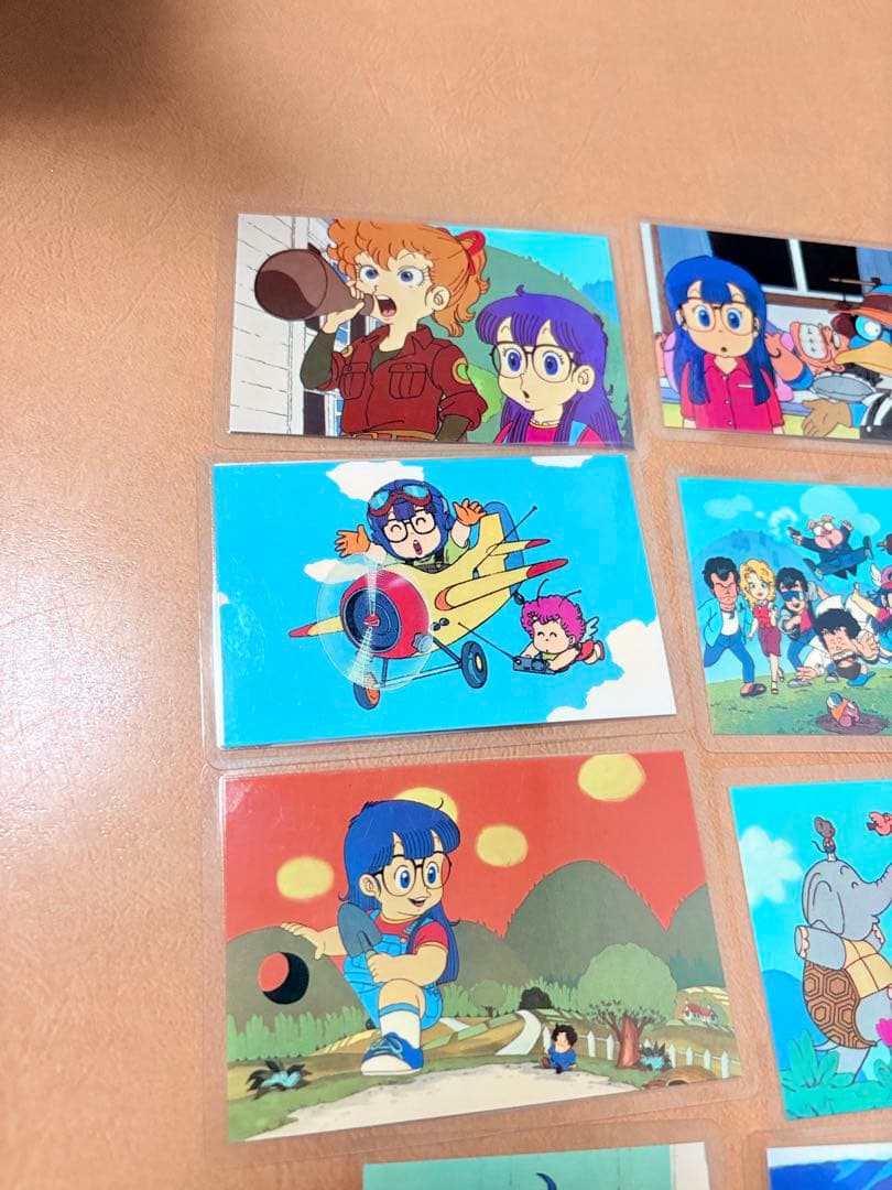 Dr.スランプ アラレちゃん 鳥山明 ラミネートカード 当時物 ドクタースランプ