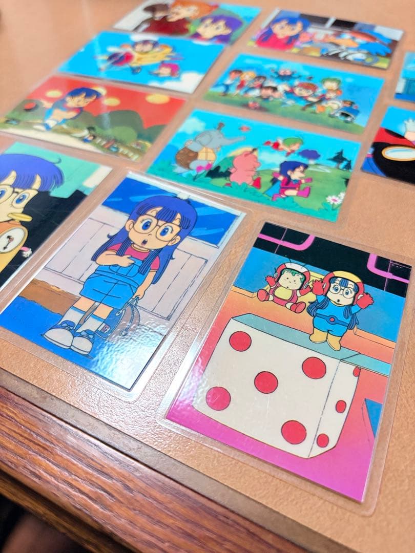 Dr.スランプ アラレちゃん 鳥山明 ラミネートカード 当時物 ドクタースランプ