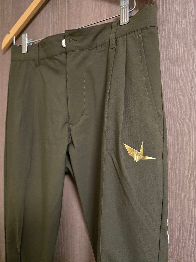 1PIU1UGUALE3 GOLF　ZIP SLACKS［KHAKI］