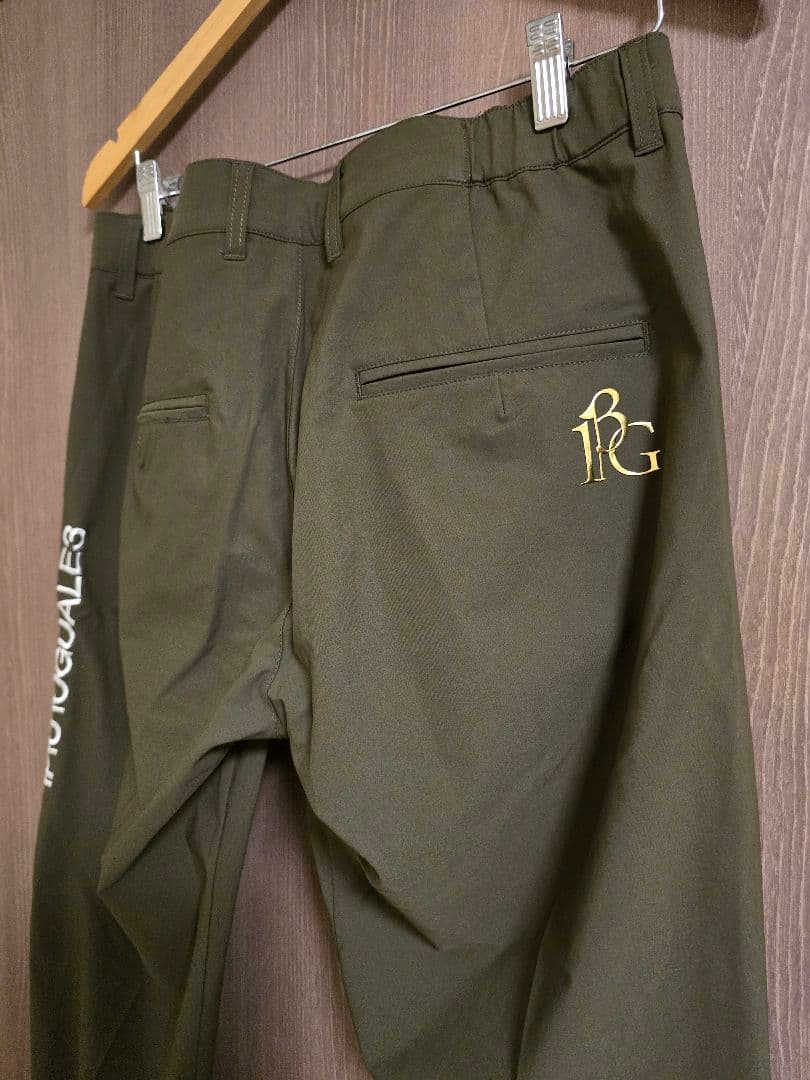 1PIU1UGUALE3 GOLF　ZIP SLACKS［KHAKI］