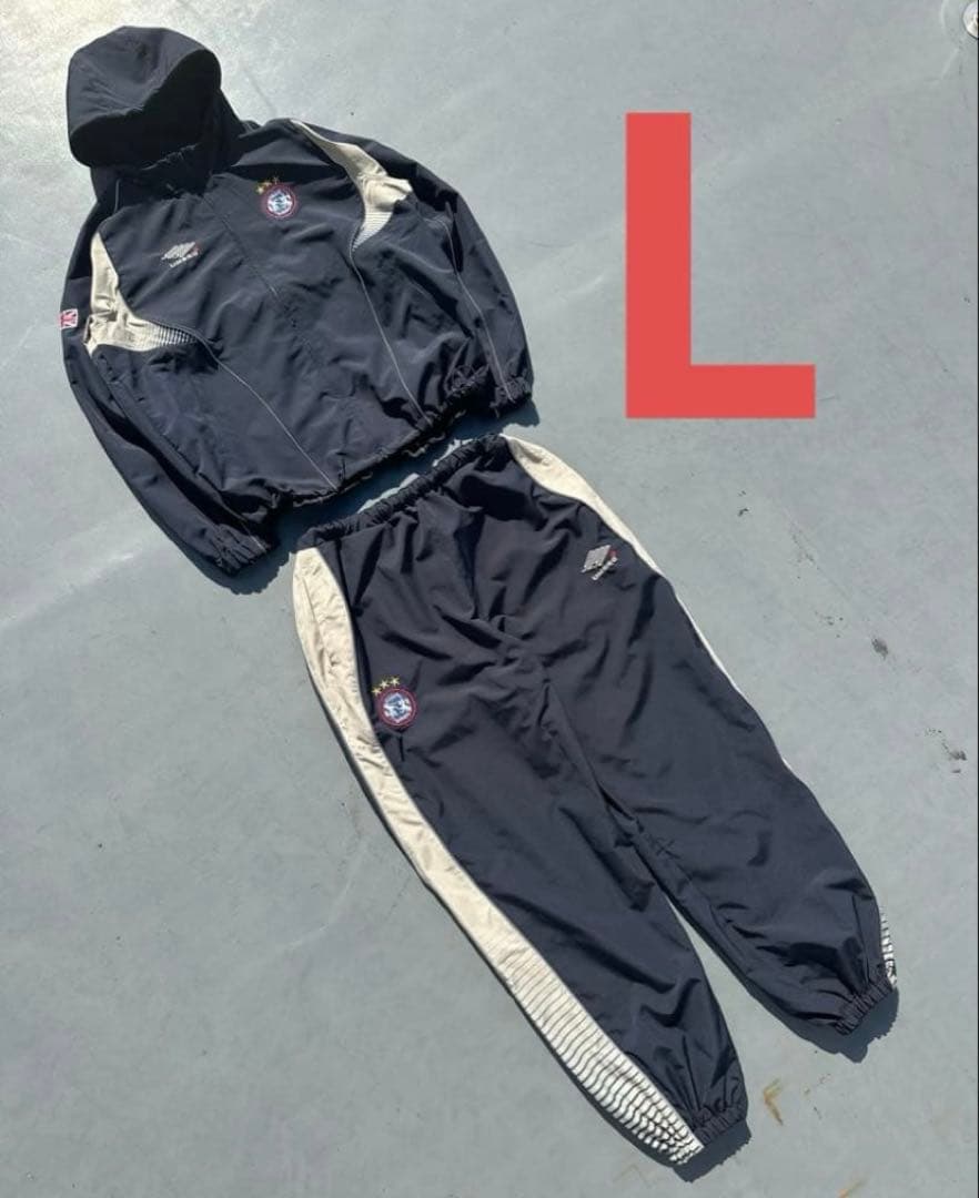 9090 × umbro Gradation Nylon セットアップ