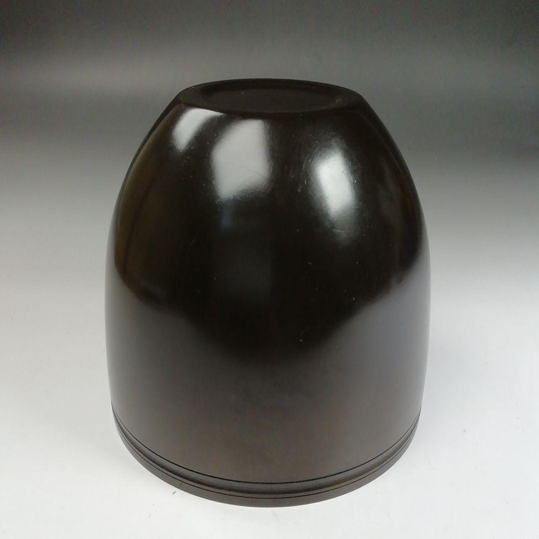 Ｗ１５７　建水　『唐銅　建水』『風炉師　黒瀬宗康 造』　共箱　茶道具