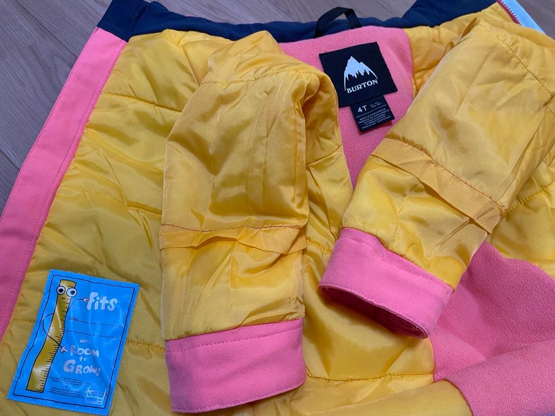 限定子供用スノーボードウェア Burton クラシックJK 4Tパンツ4Tセット