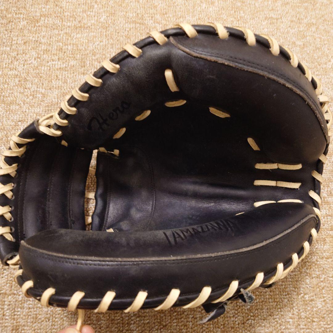 TANZAWA 硬式野球グローブ 黒 Deluxe Hero
