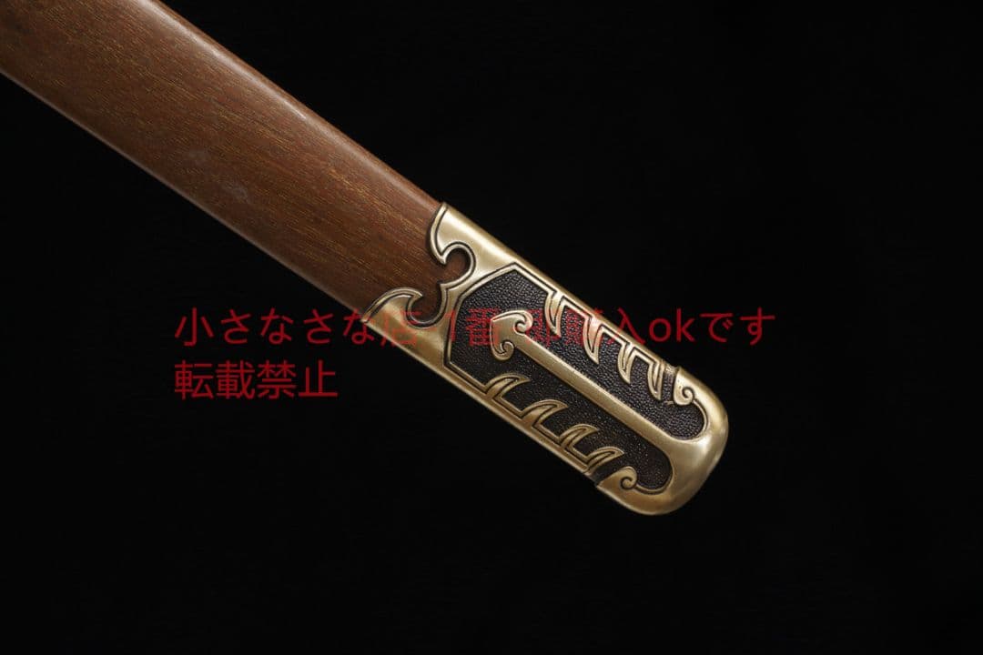 天影唐横刀百錬模様鋼 古兵器 武具 刀装具 日本刀 模造刀 居合刀