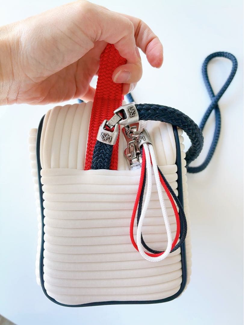 L4K3 x MUTA MARINE コラボ ハンドバッグ レイク ムータマリン