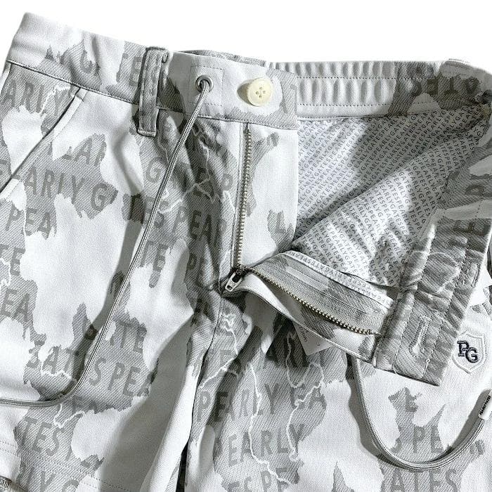 パーリーゲイツ ゴルフ 迷彩柄 ストレッチ ショートパンツ ウェア 0