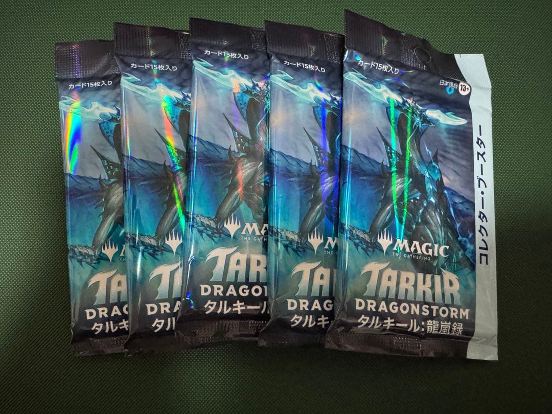 MTG 日本語版 タルキール 龍嵐録 コレクター・ブースター 5パック