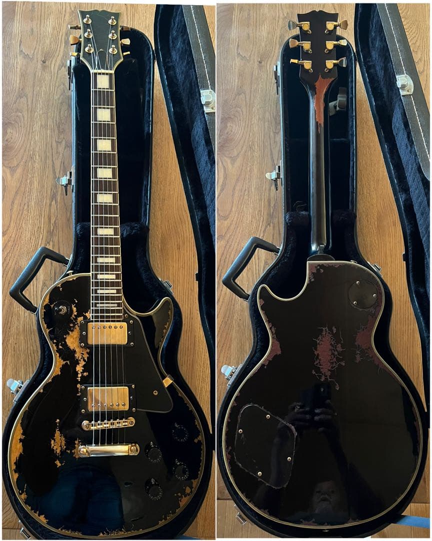⭐︎ハードエイジド ギブソンレスポールカスタム レプリカ GOTOHパーツ⭐︎