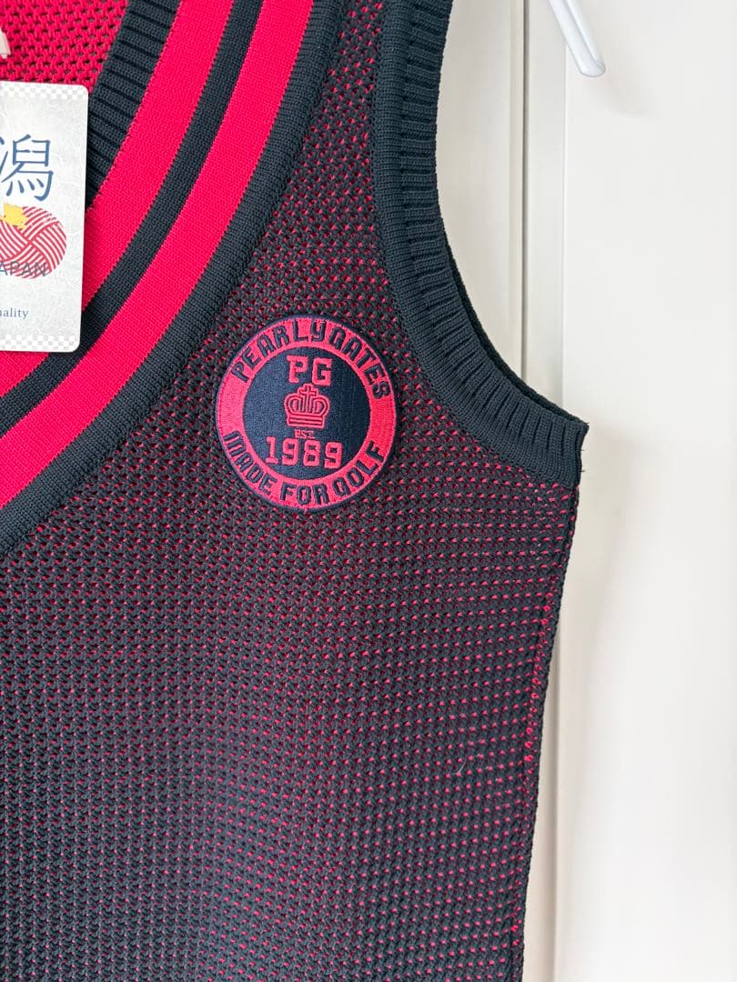 未使用タグ付　パーリーゲイツ ベスト　レディース 0