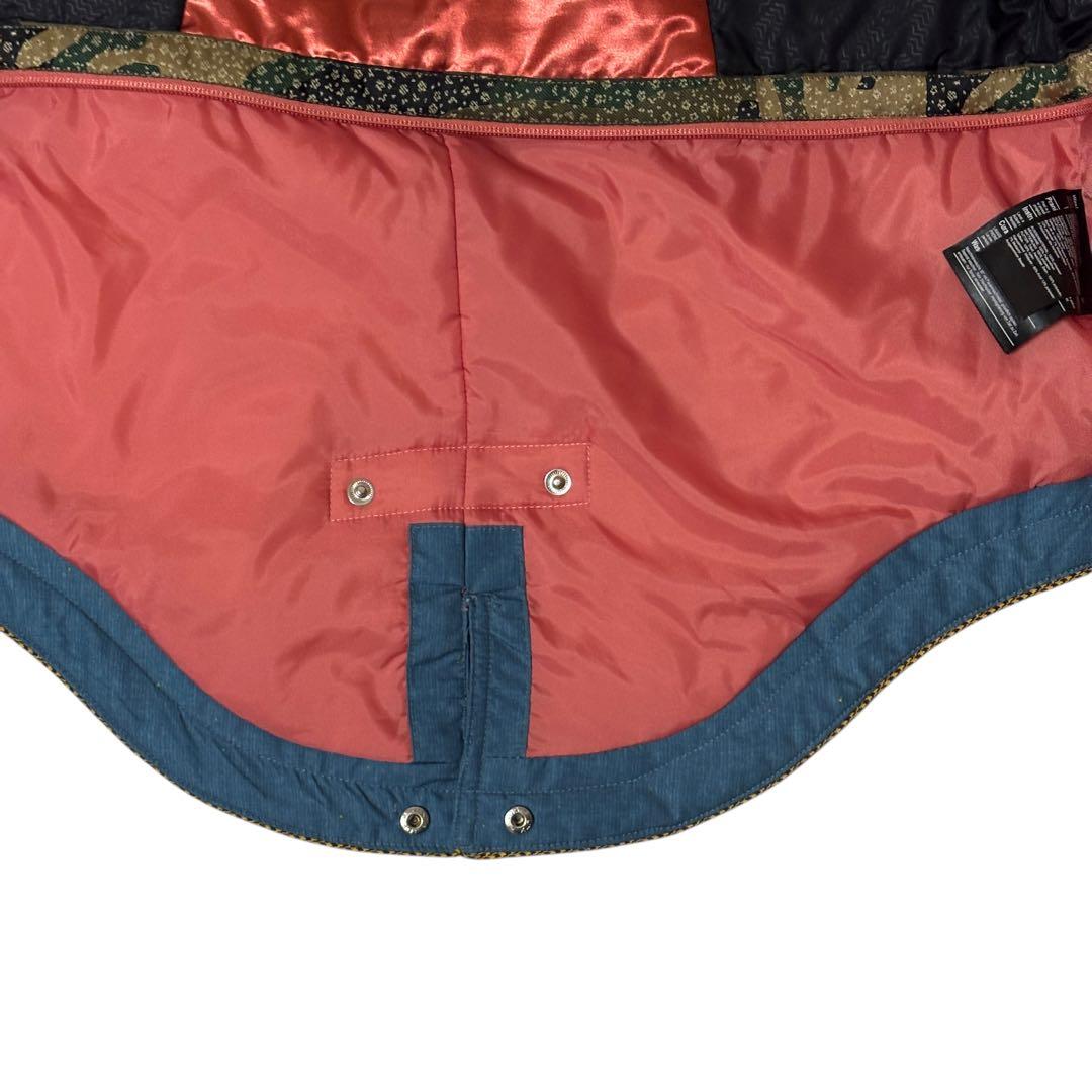 【美品】Burton バートン　スキーウェア　上下セット　ファー付き　M