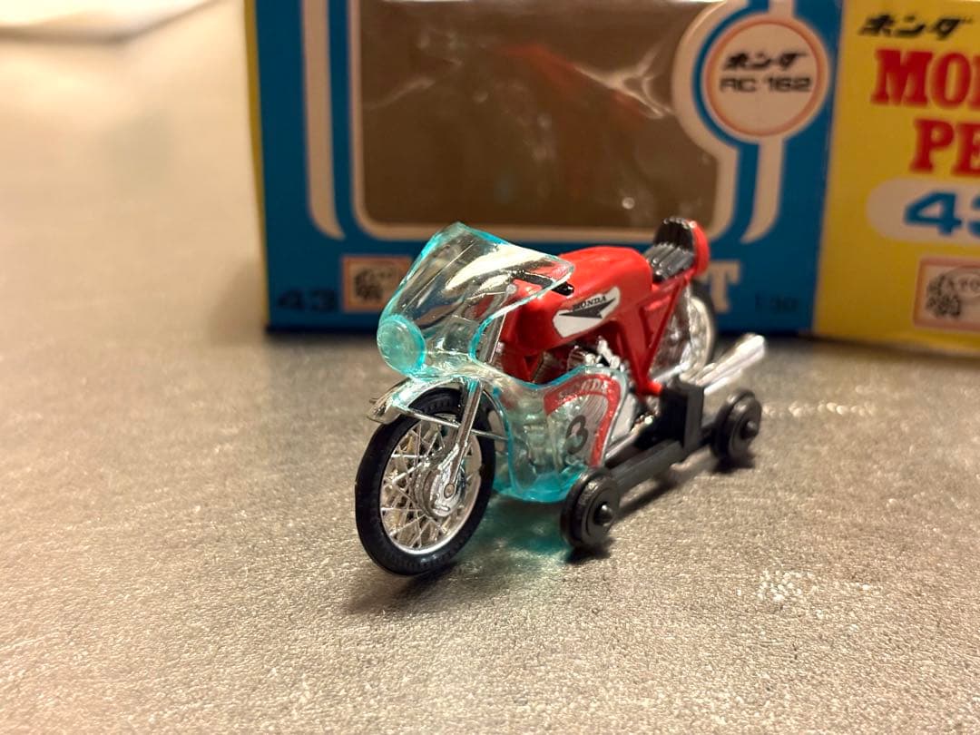 【希少】アサヒ玩具 MODEL PET HONDA RC162 モデルペット