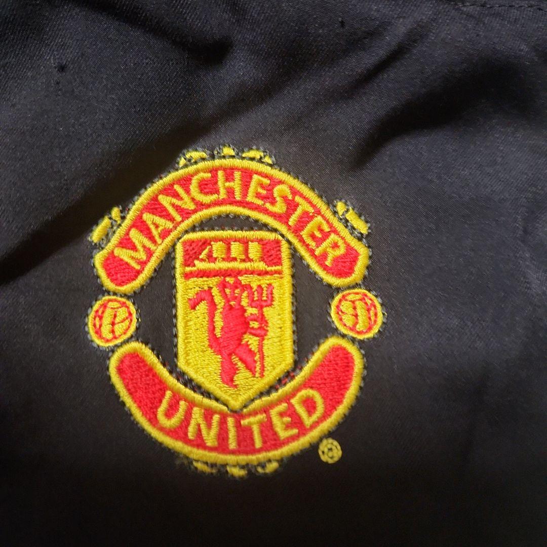 Nikeマンチェスター・ユナイテッド ウィンドブレーカー黒ブラックボーダフォン