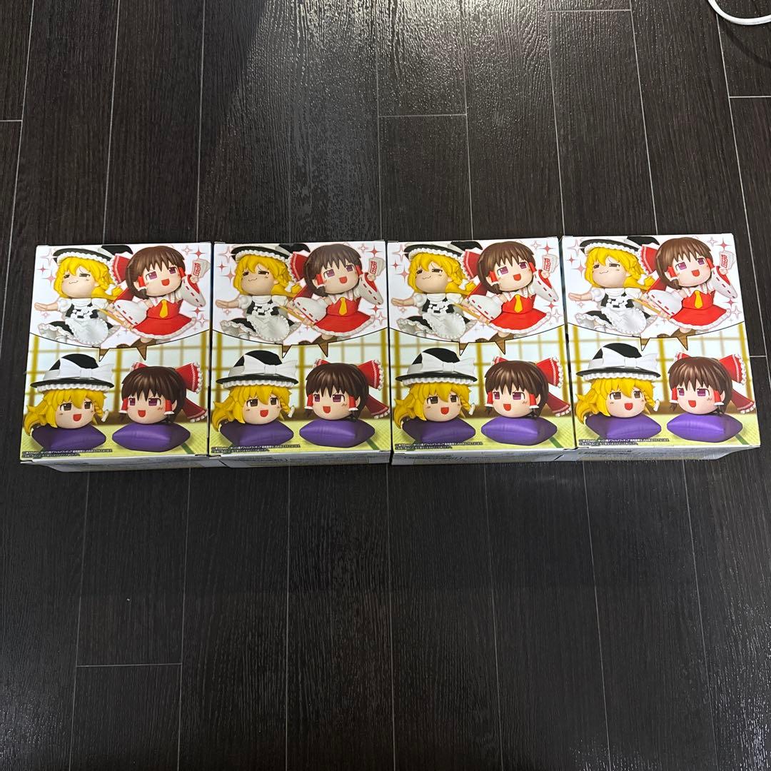 東方Project ゆっくり風 デフォルメフィギュア 霧雨魔理沙&博麗霊夢 8箱