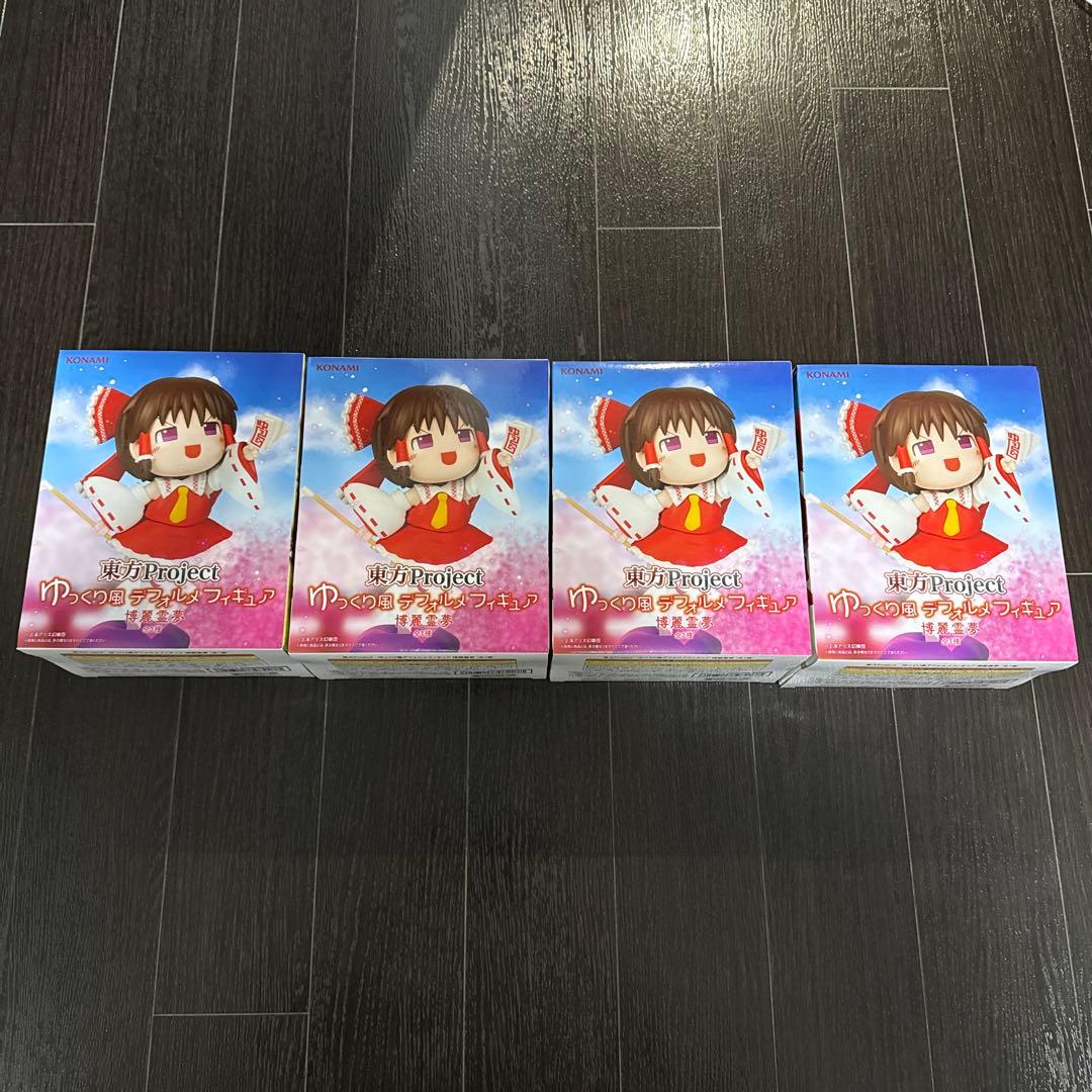 東方Project ゆっくり風 デフォルメフィギュア 霧雨魔理沙&博麗霊夢 8箱