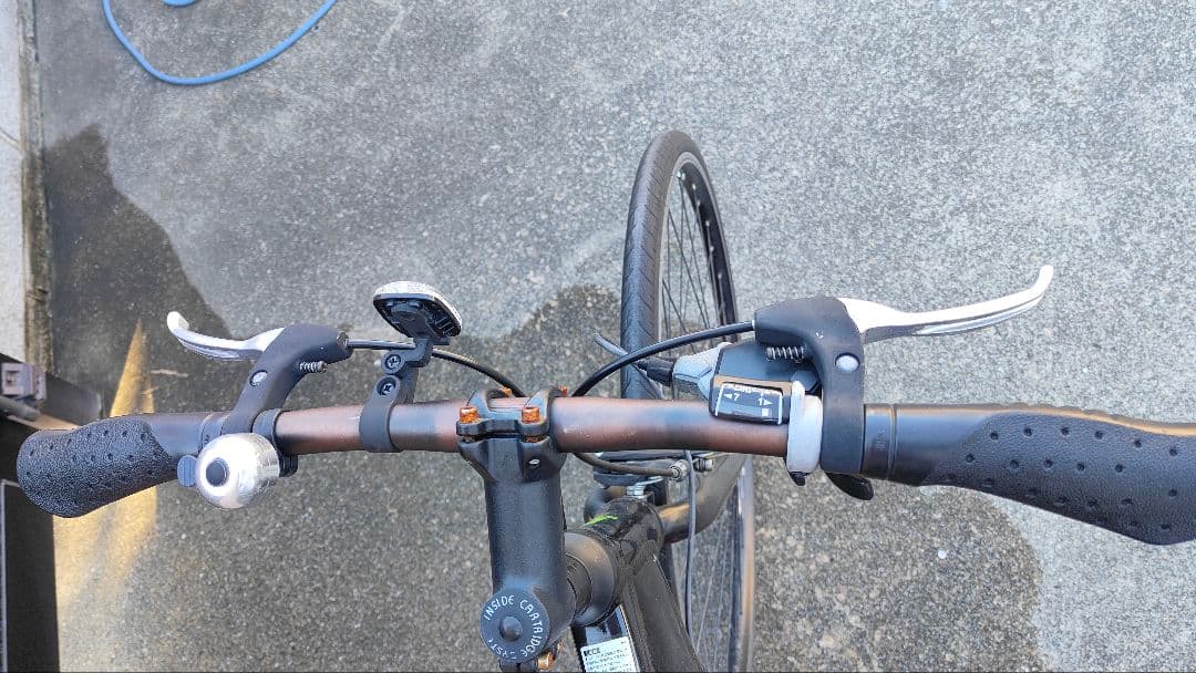 綺麗です。アルミフレームロードバイク7段変速サイズ700✕28C手渡し対応のみ！