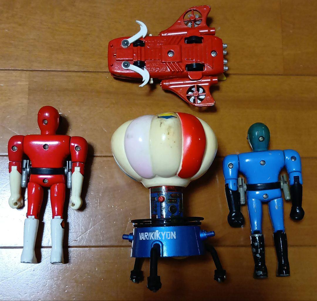 【限定価格！当時物レア】　ポピー　ゴレンジャー＆ズバット　超合金4種セット