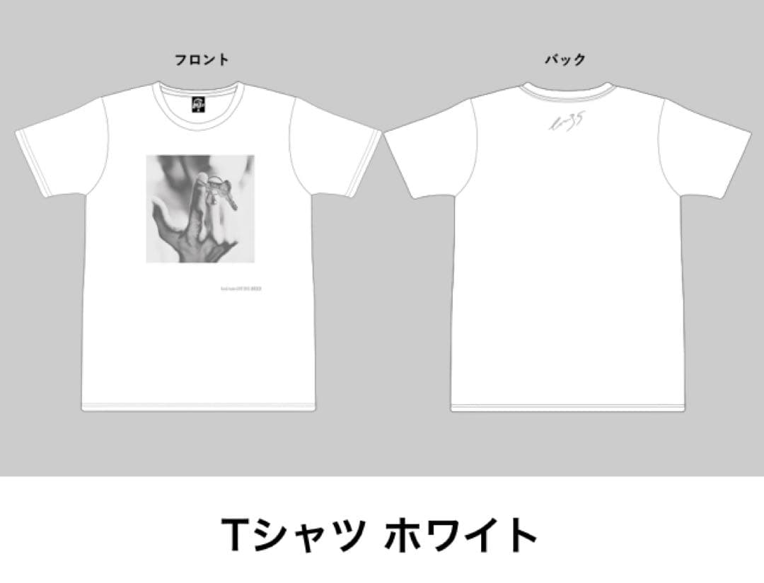 B’z 稲葉浩志 en3.5 ツアーTシャツ 白 2XL 匿名配送