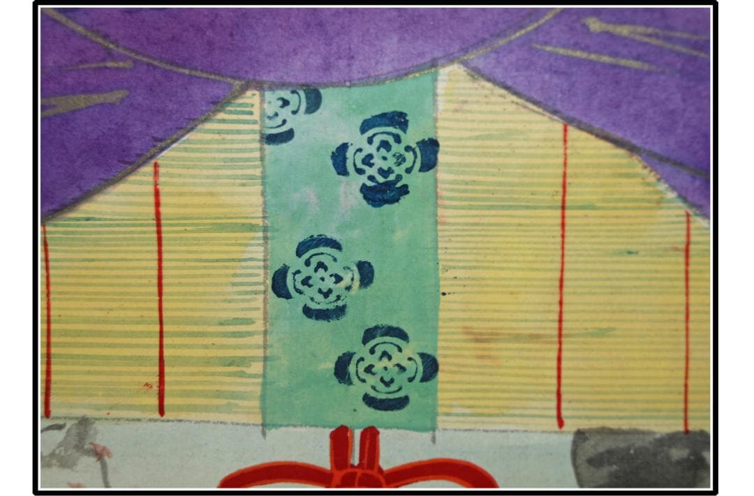 日本時代の掛け軸その　肉筆保証　激安骨董品　江戸鎌倉美术品 X1065C16-8