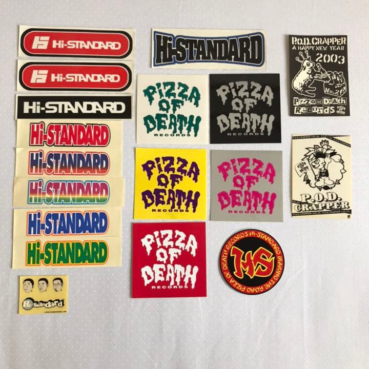 Hi-Standard ステッカー まとめて！Pizza of Death