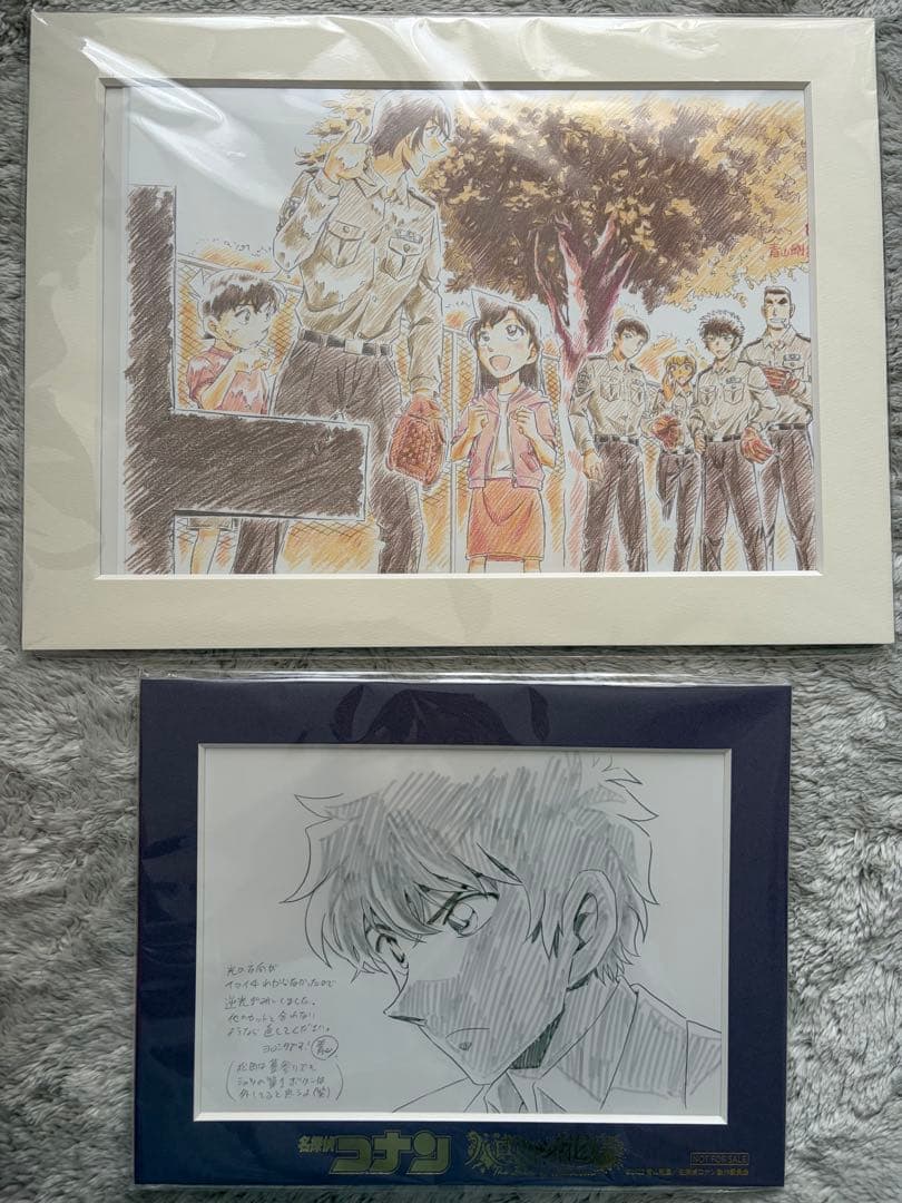 名探偵コナン ハロウィンの花嫁 複製原画 松田 陣平 萩原 研二 セット