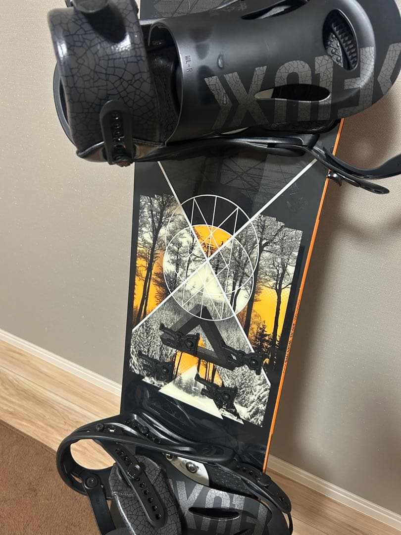 Salomon スノーボード ビンディング付き