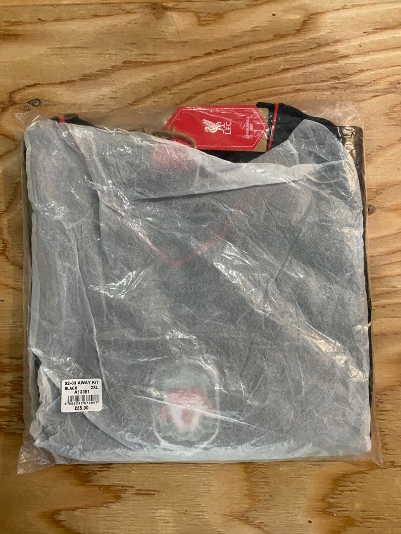 【新品】リバプールFC Mens Retro 02-03 Away Shirt