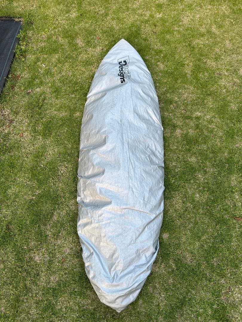 COLE ショートボード カーブボール　ホワイト・グリーン