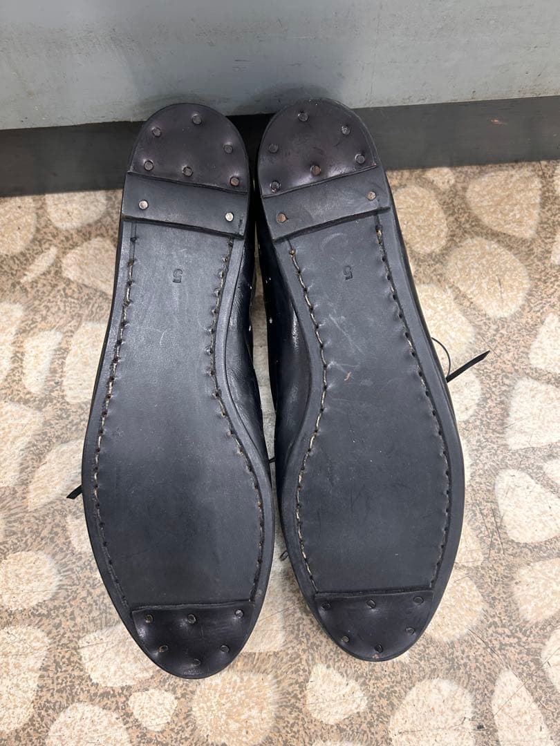 レトロ品 1970年代 藤田サドル工業 レーシングシューズ 5サイズ