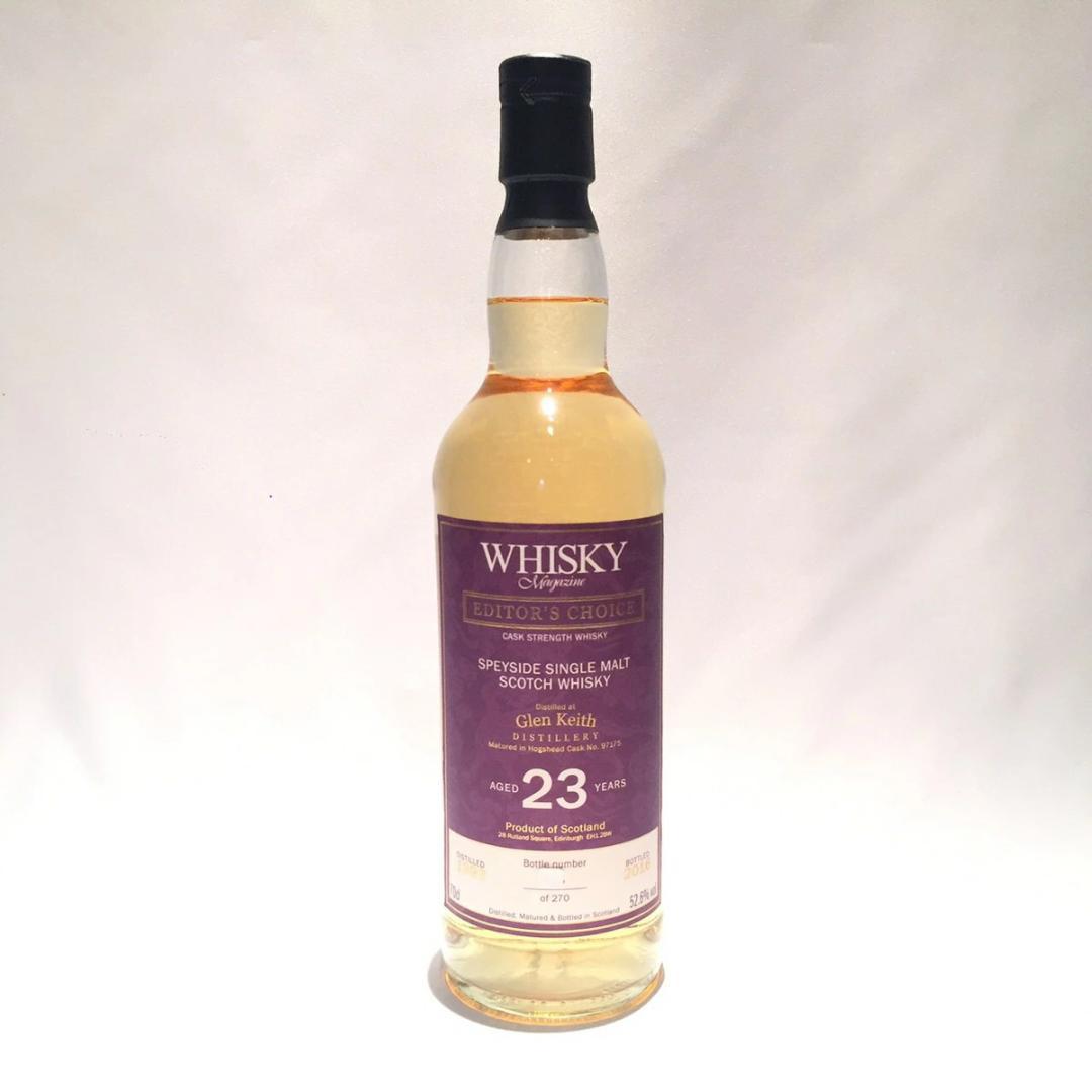 オールドボトル ウィスキーマガジン グレン キース 23年 (se2212)