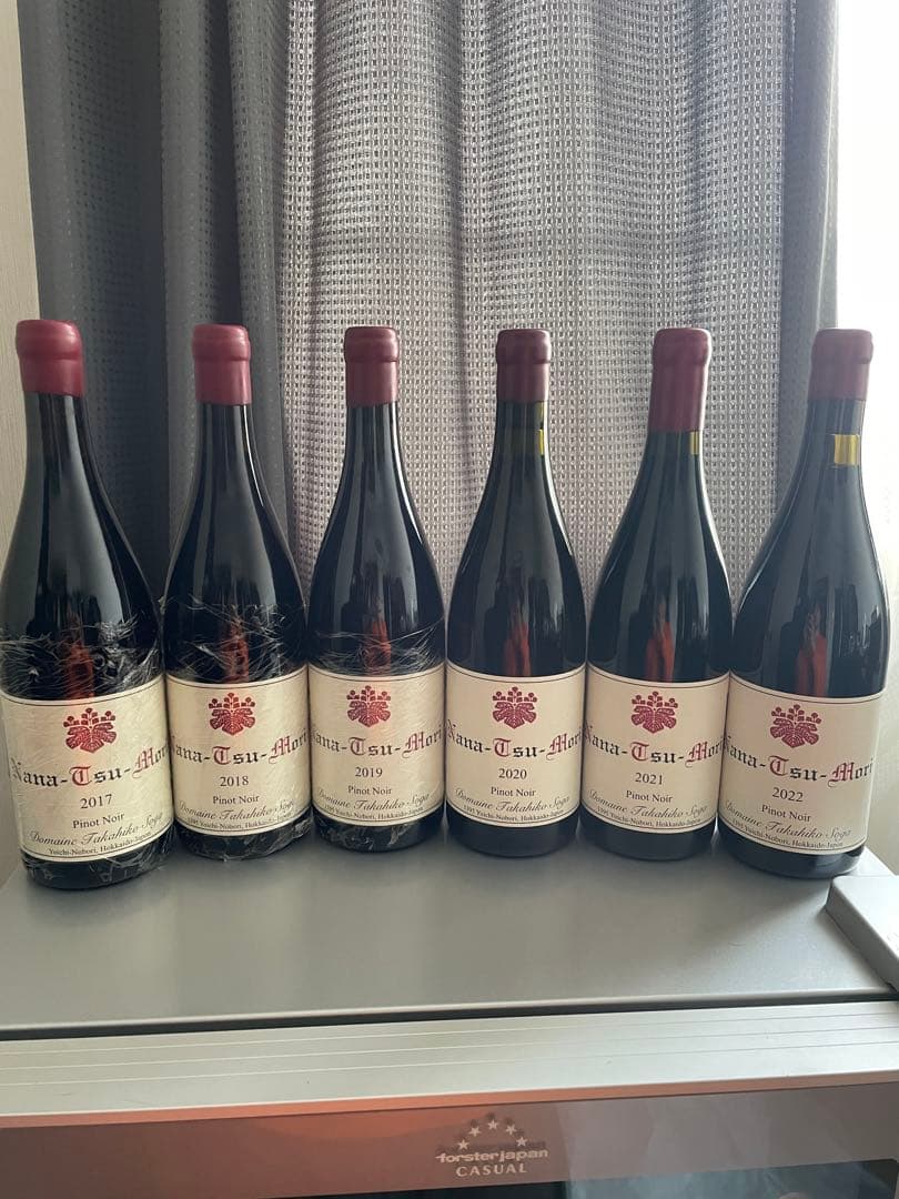 希少　ドメーヌ　タカヒコ　ナナツモリ　垂直6本セット (2017-2022)