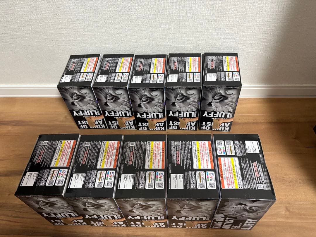 ワンピース　KING OF ARTIS ギア5　ニカ　フィギュア10箱まとめ売り