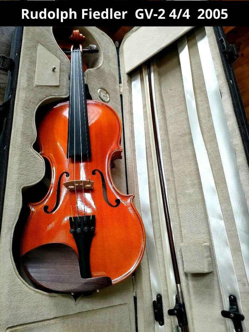 Rudolph Fiedler バイオリン GV-2 4/4 2005 チェコ
