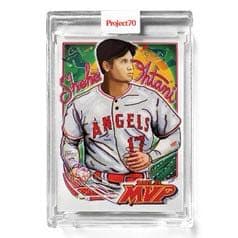 大谷翔平MVP記念カードToppsProject70カード722-Efdot