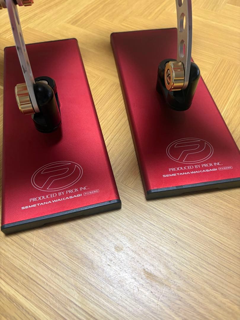 《美品》PROX ワカサギ 叩き台 レッド 2台