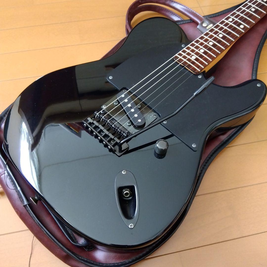 ビルローレンス　BT0R-55B　テレキャスター　日本製　ブラックラベル　シャケ